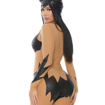 Evil Mistress Sexy Movie Villain Costume