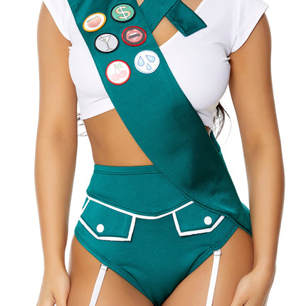 Scout Me Out Sexy Girl Scout Costume