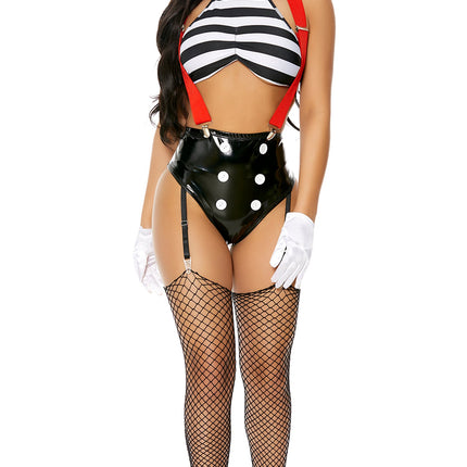Speechless Sexy Mime Costume
