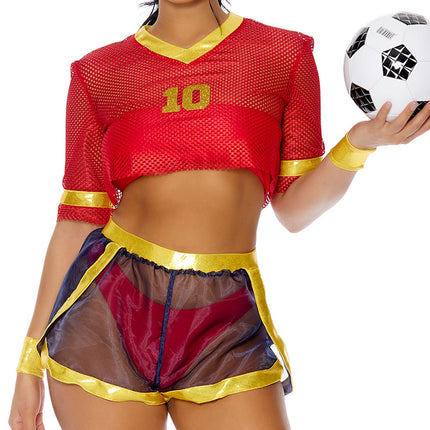 Goals Sexy Soccer Player Costume