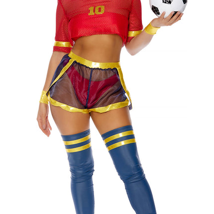 Goals Sexy Soccer Player Costume