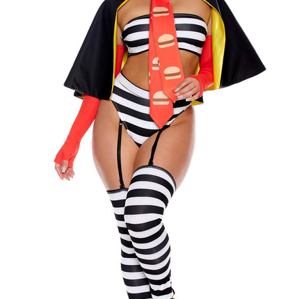 Burger Bandit Sexy Character Costume