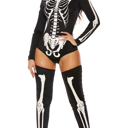 Bad To The Bone Sexy Skeleton Costume