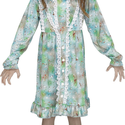 Nightmare Nightgown Horror Dress Child Costume Large 12-14