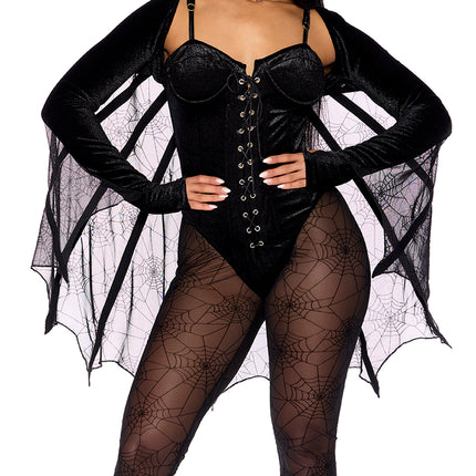 Adult Women's World Wide Web Spider  Costume