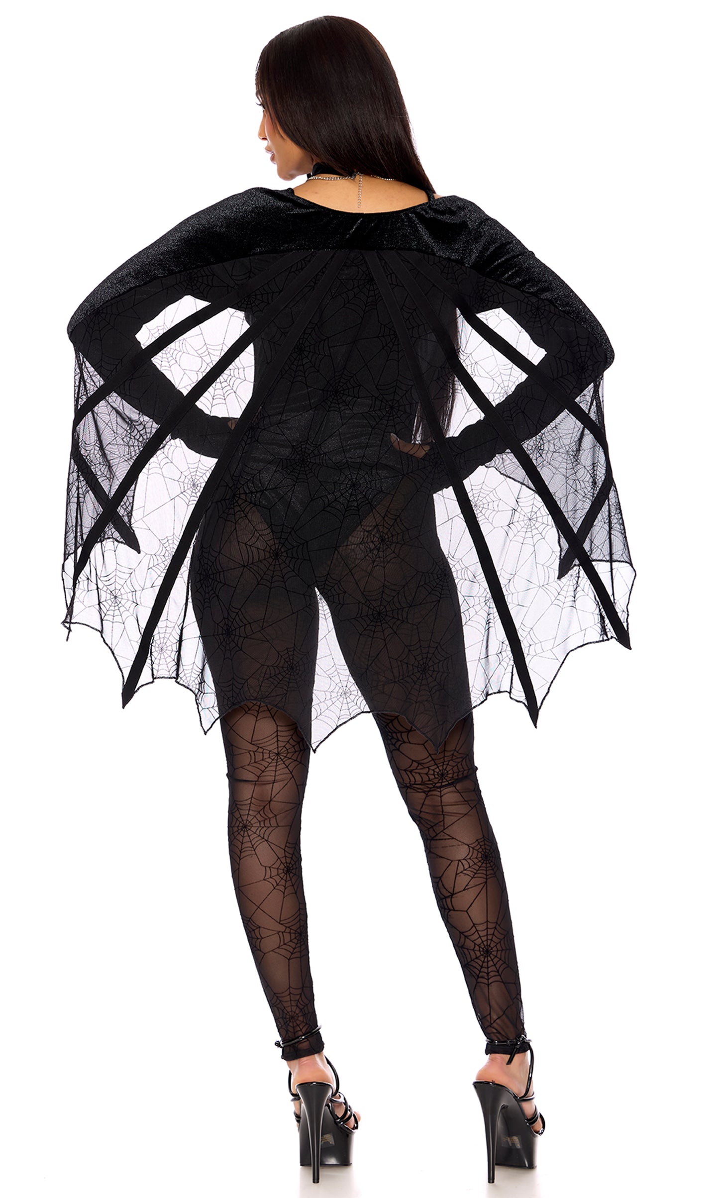 Adult Women's World Wide Web Spider  Costume