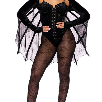 Adult Women's World Wide Web Spider  Costume