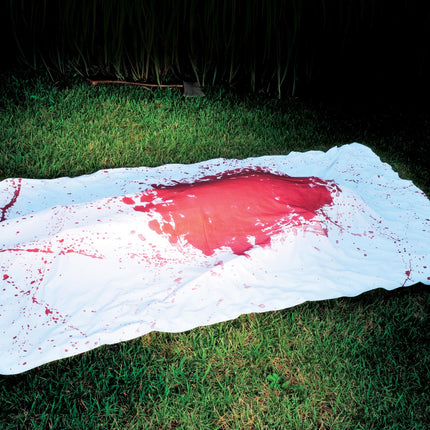 Bloody Crime Scene Halloween Party Haunted House Decoration Prop