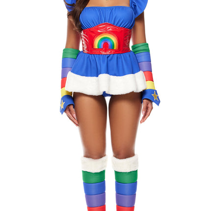 Follow The Rainbow Cartoon Character Costume