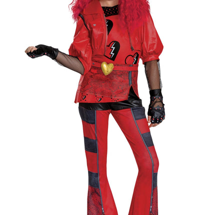 Descendants Red Deluxe Rise of Red Girls Costume