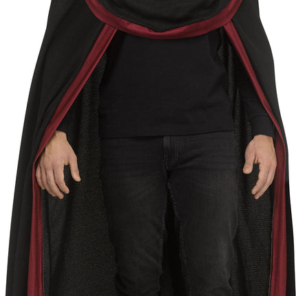 Goth Lord Cloak Adult Vampire Medieval Cape