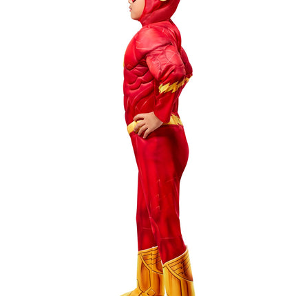 The Flash Deluxe Boys Child Costume Size Small 4-6