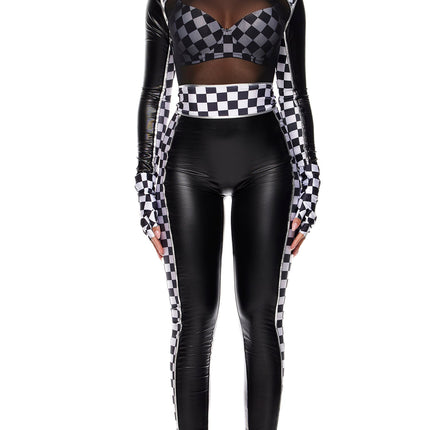 Finish Line Car Racer Costume for Women