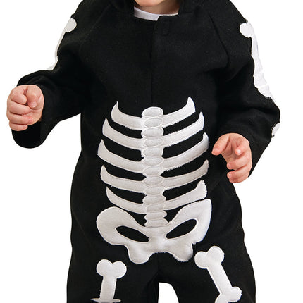 Baby Skeleton Romper Infant Costume Size:1-2