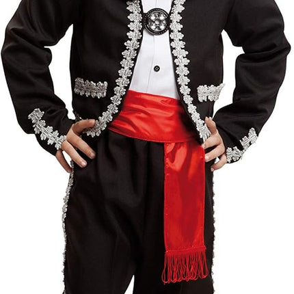 Mexican Mariachi Band Deluxe Child Costume Medium 7-9