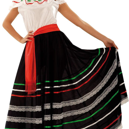 Mexicana Senorita Mexico Dress Adult Costume Medium/Large