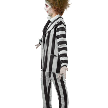 Beetlejuice Suit Kids Costume Size Small 4-6