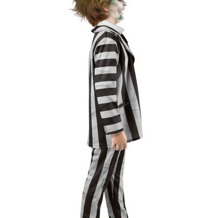 Beetlejuice Suit Kids Costume Size Small 4-6