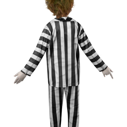 Beetlejuice Suit Kids Costume Size Medium 8-10