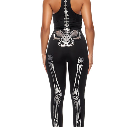 Flashy On The Inside Sexy Skeleton Costume