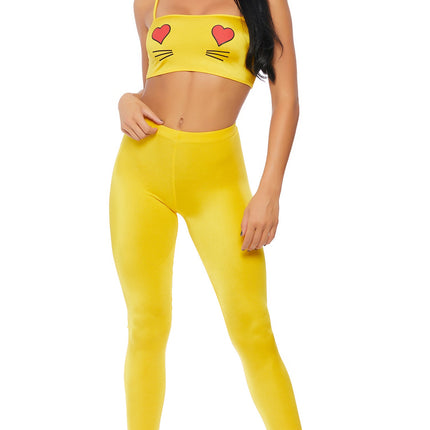 Want You 2pc. Bandeau Emoji Costume Set
