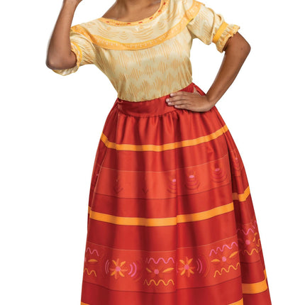 Disney Encanto Dolores Madrigal Deluxe Costume Dress for Women Medium 8-10