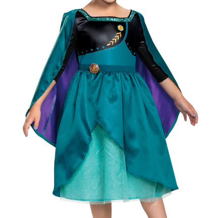 Disney Frozen Anna Dress Girls Classic Child Costume Toddler 2T