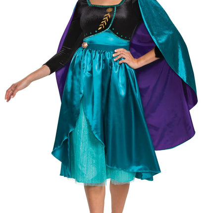 Disney Frozen Anna Classic Costume Dress for Women Large 12-14