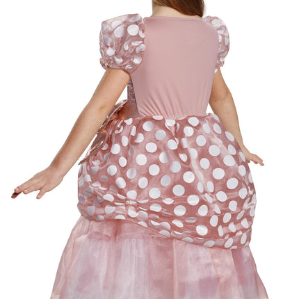 Disney Minnie Mouse Rose Gold Deluxe Child Costume Toddler X-Small 3T-4T