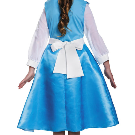 Disney Bell Blue Dress Beauty and the Beast Child Costume Size Large 10-12
