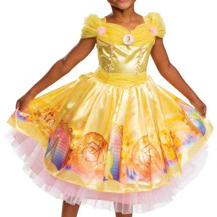 Disney Belle Beauty and the Beast Deluxe Child Dress Girls Costume Toddler 3T-4T