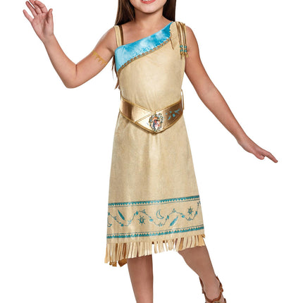 Pocahontas Disney Princess Deluxe Girls Costume Medium 7-8