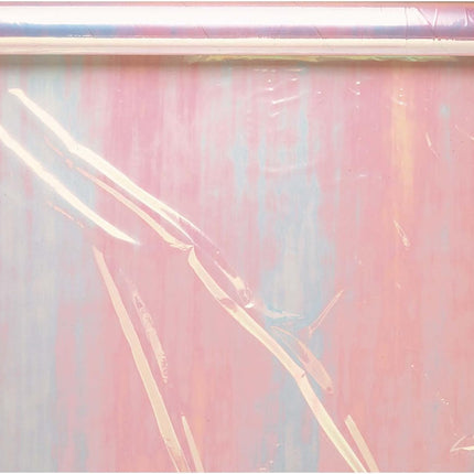 Stunning Opal Iridescent Cello Wrap - 10' x 30" Sheets  Perfect for Gift Baskets