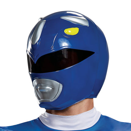 Blue Power Ranger Helmet Costume Mask