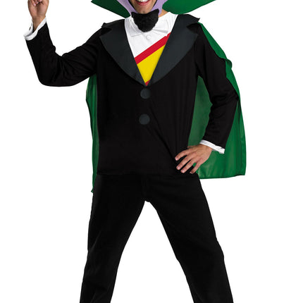 The Count Vampire Sesame Street Deluxe Adult Costume X-Large 42-46