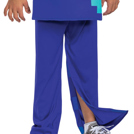 Minecraft Steve Adaptive Child Costume Large 10-12