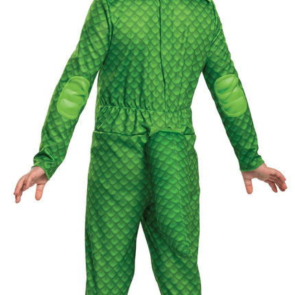 Gekko Deluxe Megasuit PJ Masks With Lights Toddler Costume 3T-4T
