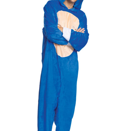 Sonic The Movie Deluxe Adult Costume XL 42-46