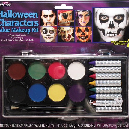 Face Painting Halloween Costume Palette Makeup Kit