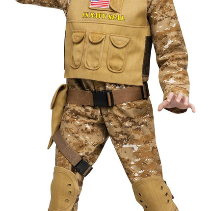 US Navy Seal Military Child Costume Medium 8-10