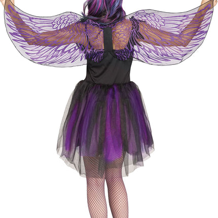 Moonlight Unicorn Gothic Fairy Dress Purple Adult Costume S/M 2-8