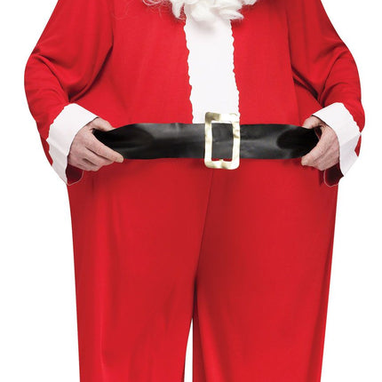 Fat Santa Claus Suit Costume Size Standard 42-46