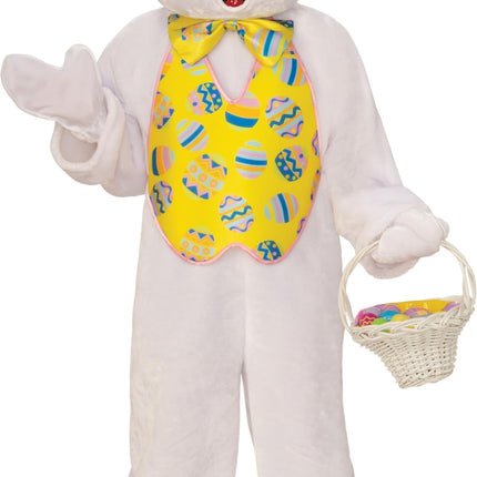 Deluxe Hard Head Bunny Rabbit Adult Mascot Easter Costume Plus Size XXL