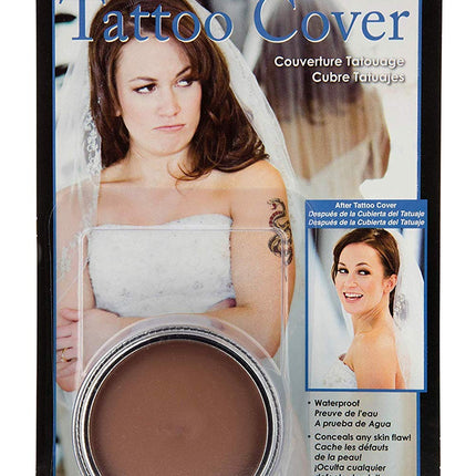 Mehron TC3 Tattoo Cover Up Medium Color Professional Makeup Flaw Concealer