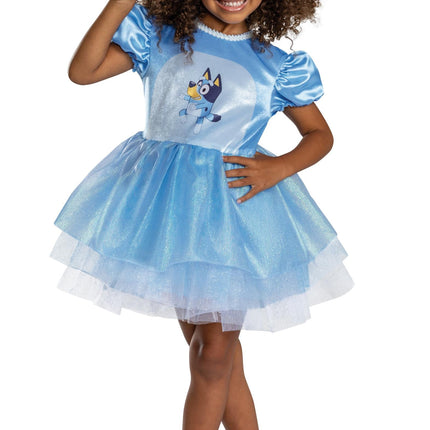 Bluey Dress Classic Toddler Kids Costume Small 4-6