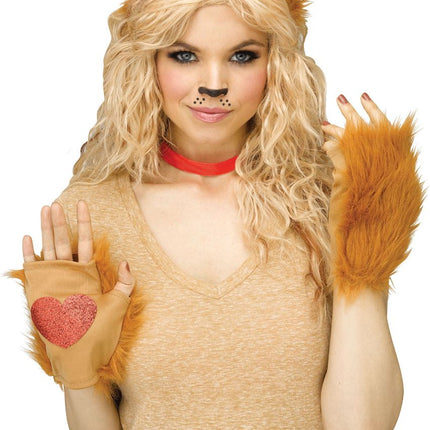 Cowardly Lion Instant Fur Costume Accessory Kit