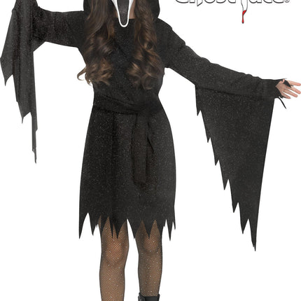 Scream Ghost Face Girls Dress Child Costume X-Large 14-16