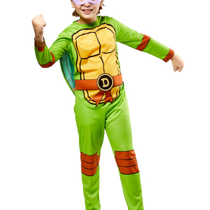 Ninja Turtle Child Pick a Tuttle all 4 Masks Included Costume Size X-Small 4-5