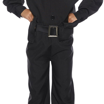 Policeman Child Cop Costume Size Small 4-6