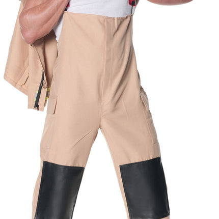 Underwraps Firefighter Adult Costume Size